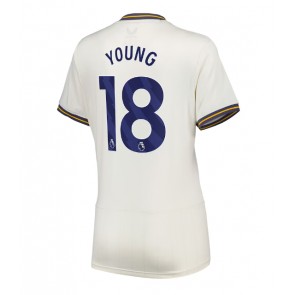 Everton Ashley Young #18 Dámské Alternativní Dres 2024-25 Krátký Rukáv